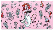 Vintage Mermaid Checkbook Covers