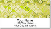 Vintage Pattern Address Labels