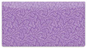 Violet Leaves Checkbook Cover