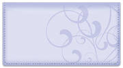 Violet Vine Checkbook Cover