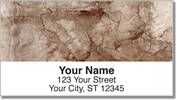 Weathered Paper Address Labels