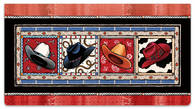 Western Hats Checkbook Covers