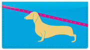 Wiener Dog Checkbook Cover