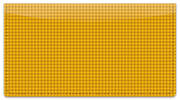 Yellow Houndstooth Checkbook Cover