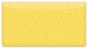 Yellow Leaves Checkbook Cover