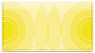 Yellow Networker Checkbook Cover