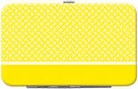 Yellow Safety Debit Mini Clutch