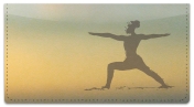 Yoga Checkbook Cover