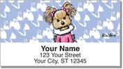 Yorkie Series 1 Address Labels