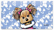 Yorkie Series 1 Checkbook Cover