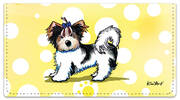 Yorkie Series 3 Checkbook Cover