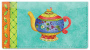 Zipkin Tea Checkbook Cover