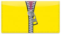 Zipper Checkbook Cover